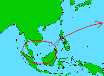 東南アジア地図