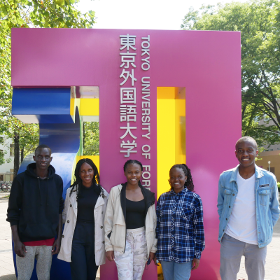 アフリカ人留学生との交流実績