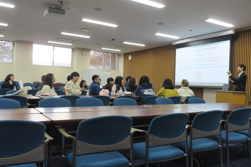 Photo of a TP-Bridge Program information session