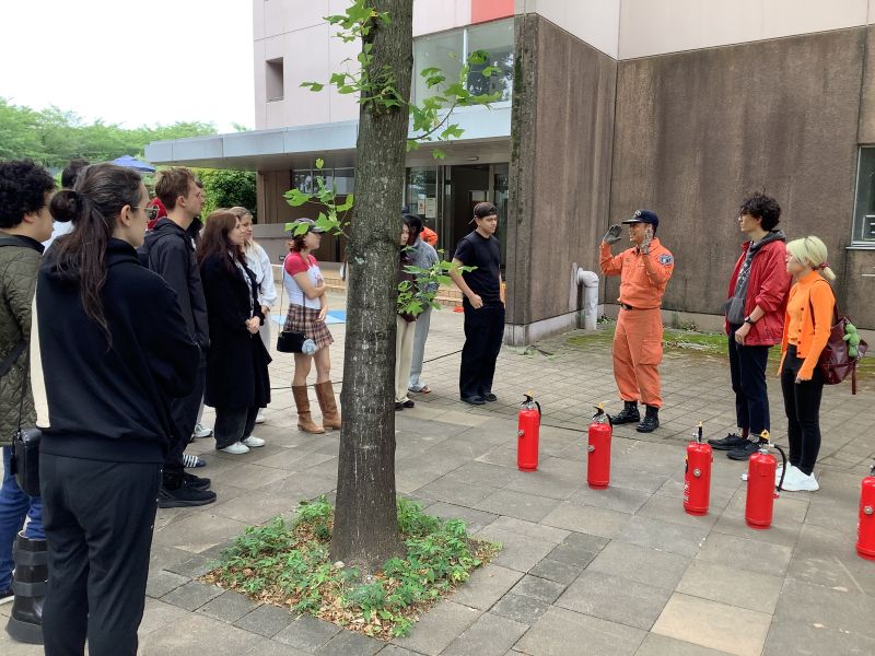 防災訓練の様子