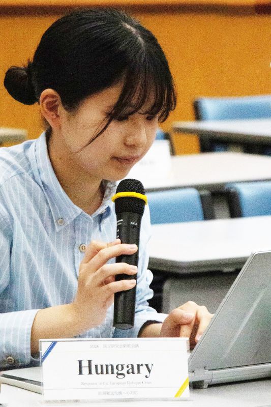 模擬国連の様子