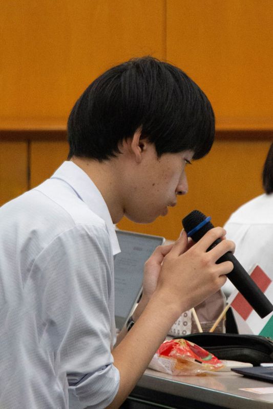 模擬国連の様子