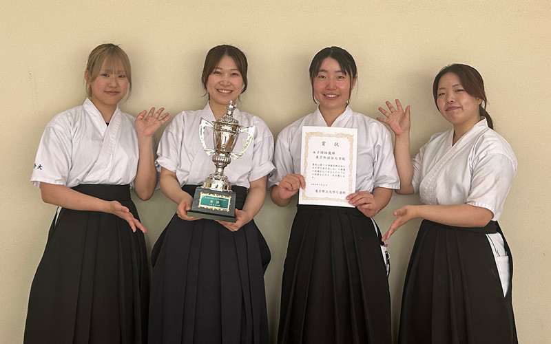 優勝の女子部