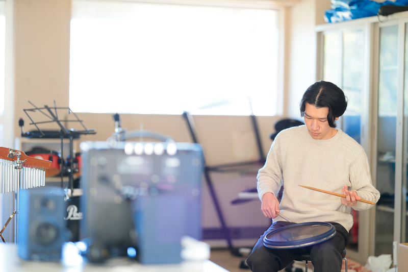 軽音サークルの写真